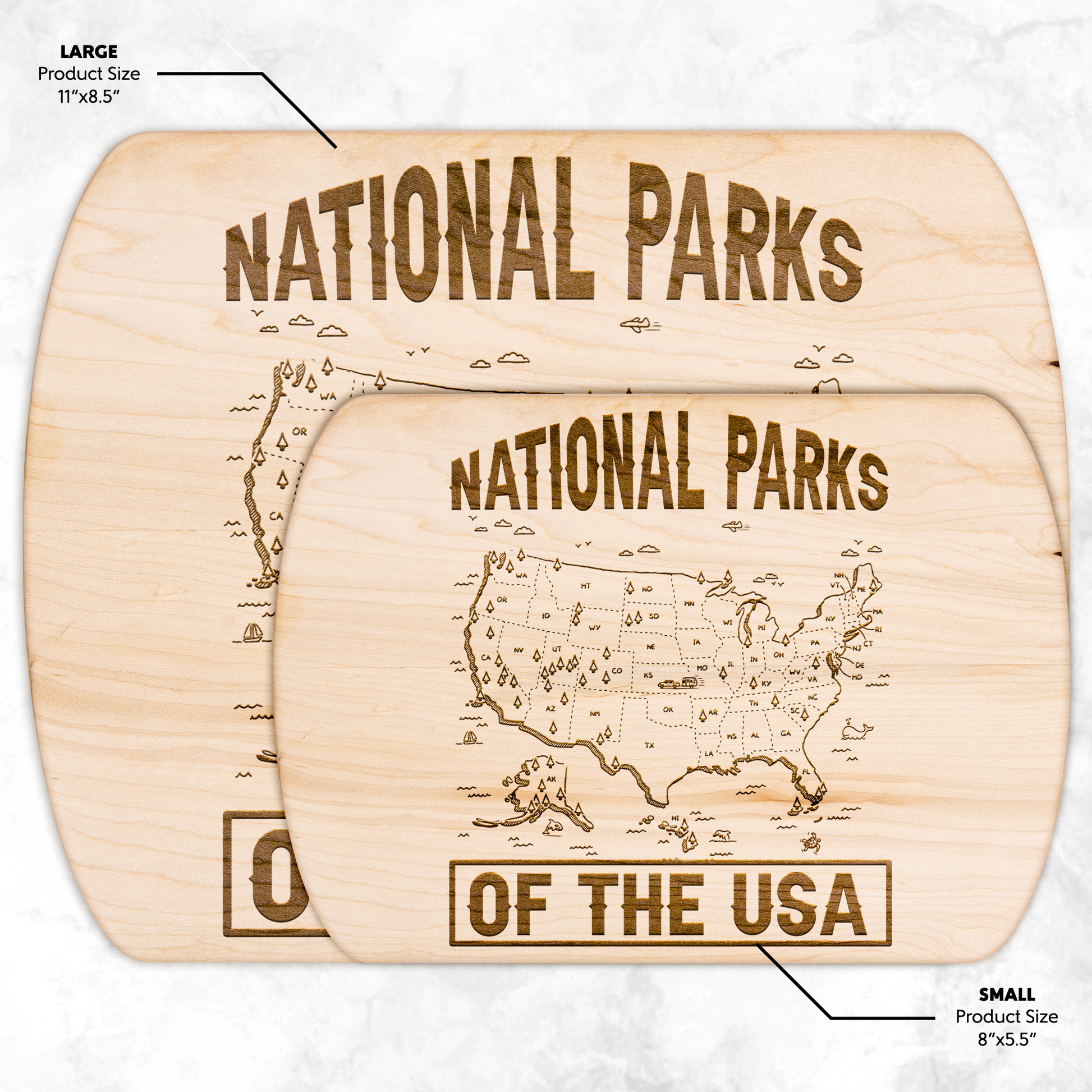National_Parks_Cutting_Boards_Light_H_Size_Options_Mockup.png